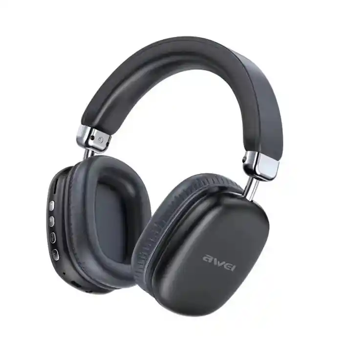 Awei AT7 True Wireless Hifi Overhead Earphone with 70hour music playback Time